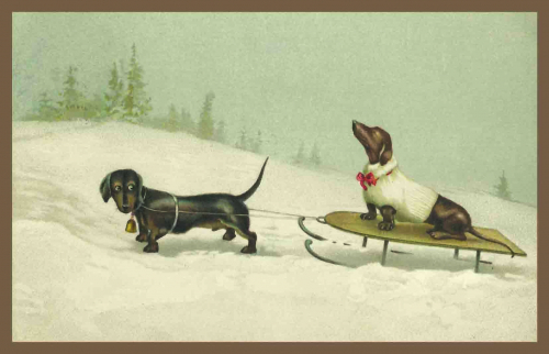 Vermenschlichte Tierkarte V148