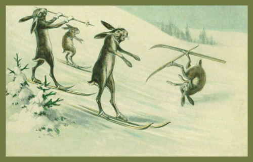 Vermenschlichte Tierkarte V144