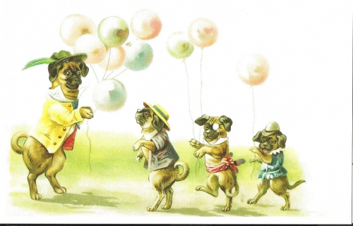 Vermenschlichte Tierkarte V083