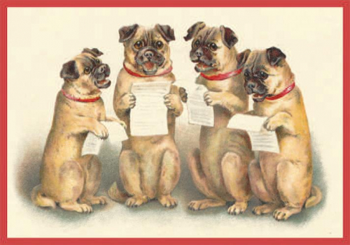 Postkartenset Hunde M7