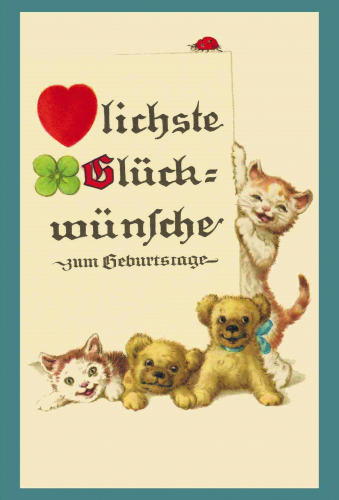 Vermenschlichte Tierkarte V121