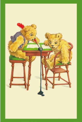 Vermenschlichte Tierkarte V133