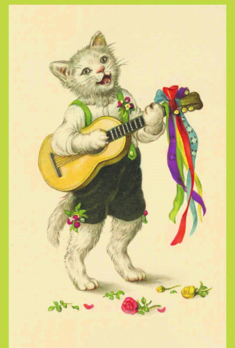 Vermenschlichte Tierkarte V149