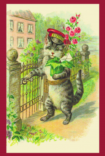 Vermenschlichte Tierkarte V151