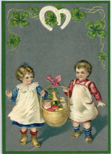 Postkarte Sortiment Weihnachten beglittert 6Wg011