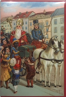 Karte mit Umschlag Goldprägung U(g)104