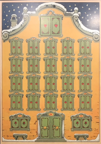 Adventkalender Haus
