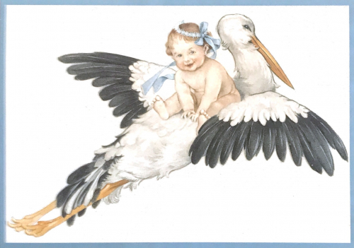 Postkarte Sortiment Glückwunsch geprägt  6Gp079