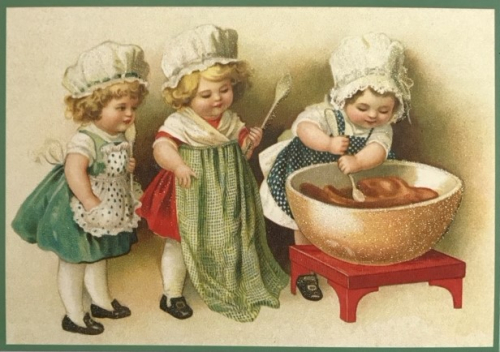 Glückwunschpostkarte beglittert 6Gg076