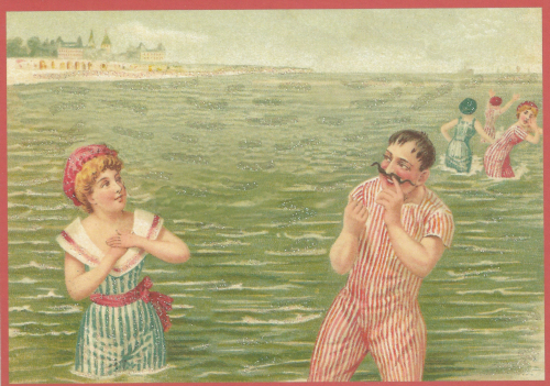 Glückwunschpostkarte beglittert 6Gg082