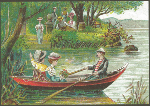 Glückwunschpostkarte beglittert 6Gg083