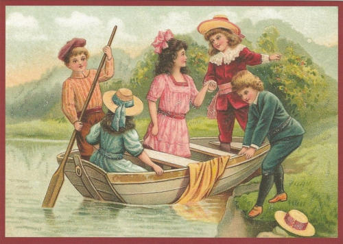 Glückwunschpostkarte beglittert 6Gg086