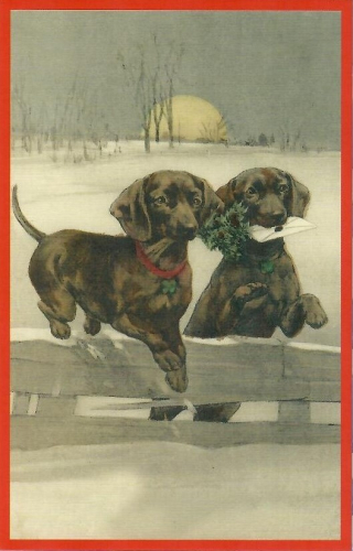 Vermenschlichte Tierkarte V153