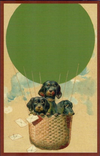 Vermenschlichte Tierkarte V152