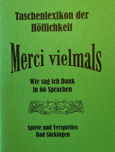 Taschenlexikon der Höflichkeit