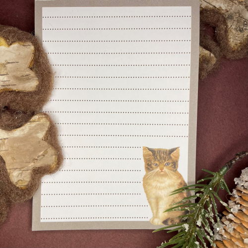Notizblock Katze