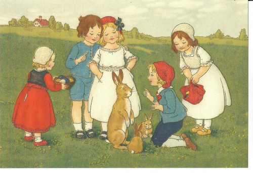 Karte mit Umschlag beglittert Ug197