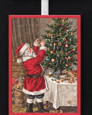 Weihnachtsanhänger A12/3 Weihnachtsmann
