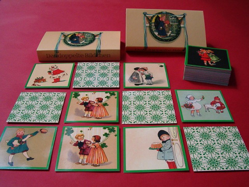 Das doppelte Bildchen - Jeu de Memoire - Picture Pairs