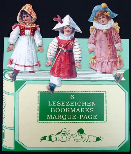 Satz von 6 Lesezeichen