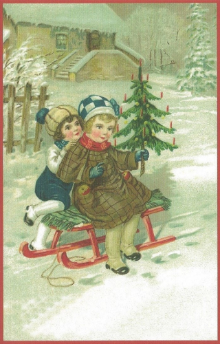 Weihnachtskarte W086
