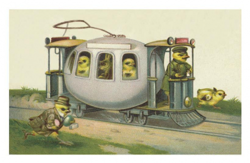 Vermenschlichte Tierkarte V035