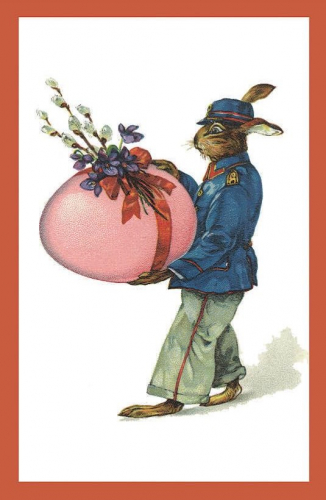 Vermenschlichte Tierkarte V038