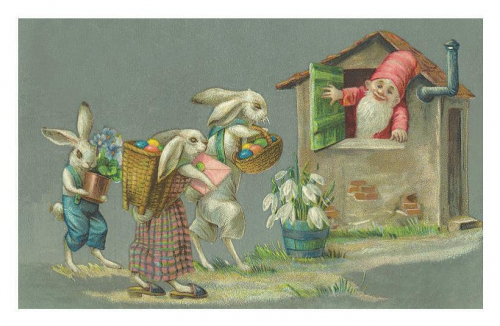 Vermenschlichte Tierkarte V042