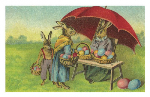 Vermenschlichte Tierkarte V043