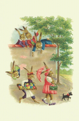 Vermenschlichte Tierkarte V055