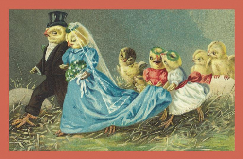 Vermenschlichte Tierkarte V063