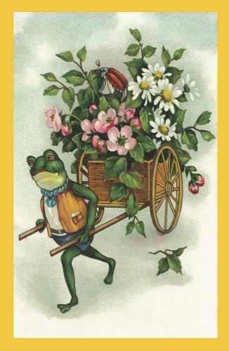 Vermenschlichte Tierkarte V069