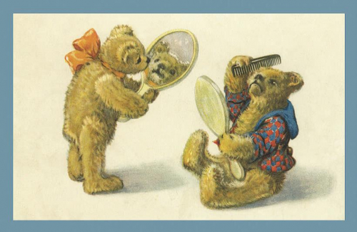 Vermenschlichte Tierkarte V073