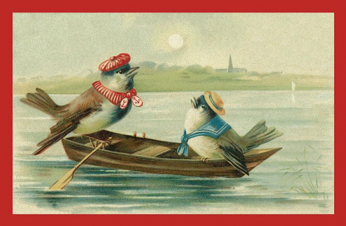 Vermenschlichte Tierkarte V077