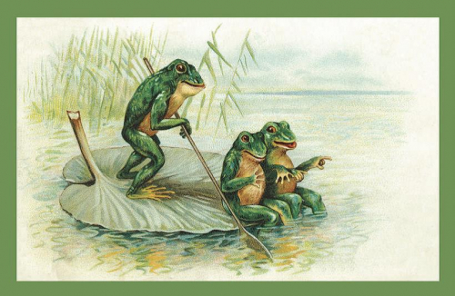 Vermenschlichte Tierkarte V078