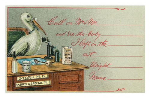 Vermenschlichte Tierkarte V085