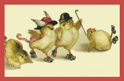 Vermenschlichte Tierkarte V086