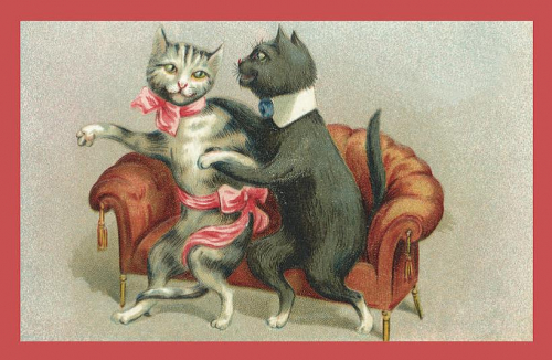 Vermenschlichte Tierkarte V087