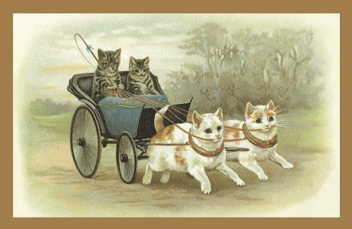 Vermenschlichte Tierkarte V092