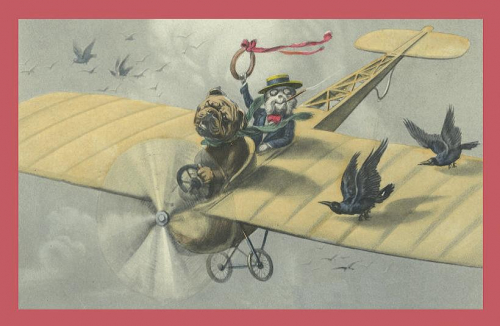 Vermenschlichte Tierkarte V093