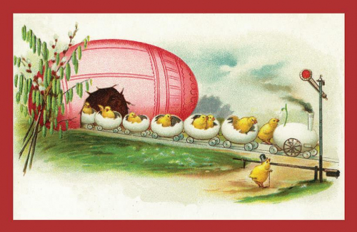 Vermenschlichte Tierkarte V098