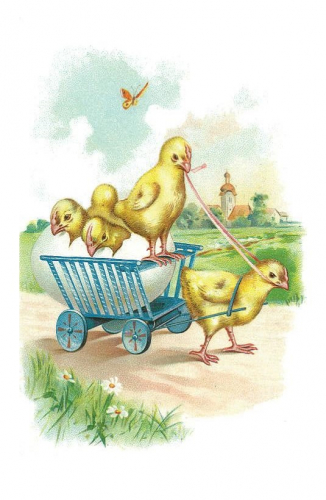 Vermenschlichte Tierkarte V101