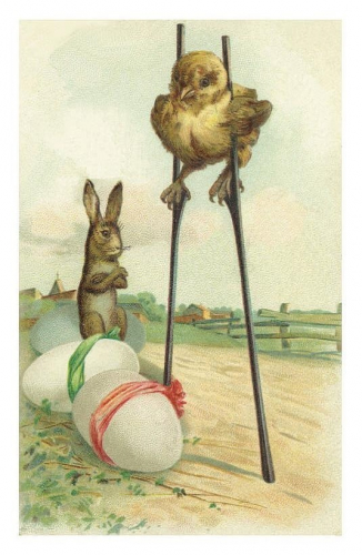 Vermenschlichte Tierkarte V104