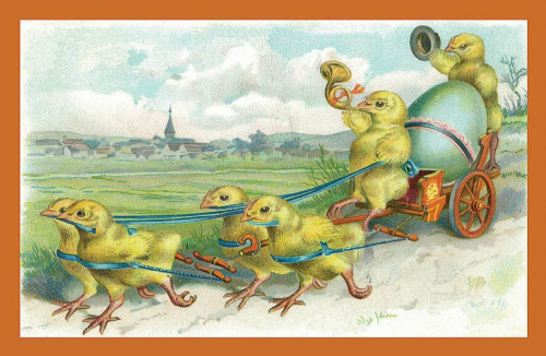 Vermenschlichte Tierkarte V105