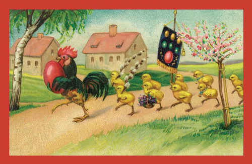 Vermenschlichte Tierkarte V106