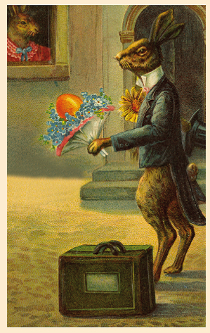 Vermenschlichte Tierkarte V022