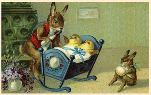 Vermenschlichte Tierkarte V024