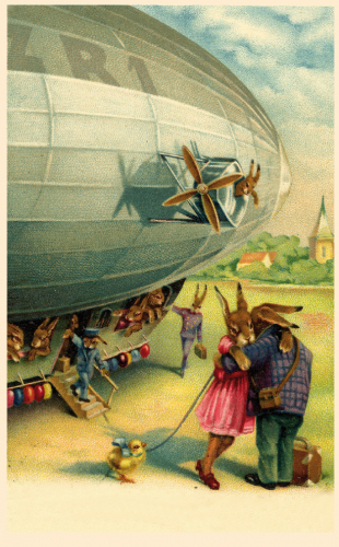 Vermenschlichte Tierkarte V025