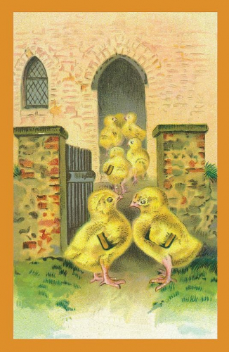 Vermenschlichte Tierkarte V097