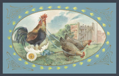 Vermenschlichte Tierkarte V031